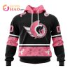NHL Philadelphia Flyers Specialized Design In Classic Style With Paisley! In October We Wear Pink Breast Cancer 3D Hoodie
