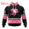 NHL San Jose Sharks Specialized Design In Classic Style With Paisley! In October We Wear Pink Breast Cancer 3D Hoodie