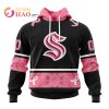 NHL San Jose Sharks Specialized Design In Classic Style With Paisley! In October We Wear Pink Breast Cancer 3D Hoodie