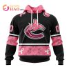 NHL Toronto Maple Leafs Specialized Design In Classic Style With Paisley! In October We Wear Pink Breast Cancer 3D Hoodie