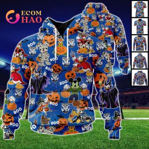 Canterbury Bankstown Bulldogs Mickey With Friends Happy Halloween 3D Hoodie Canterbury Bankstown Bulldogs Mickey With Friends Happy Halloween 3D Hoodie