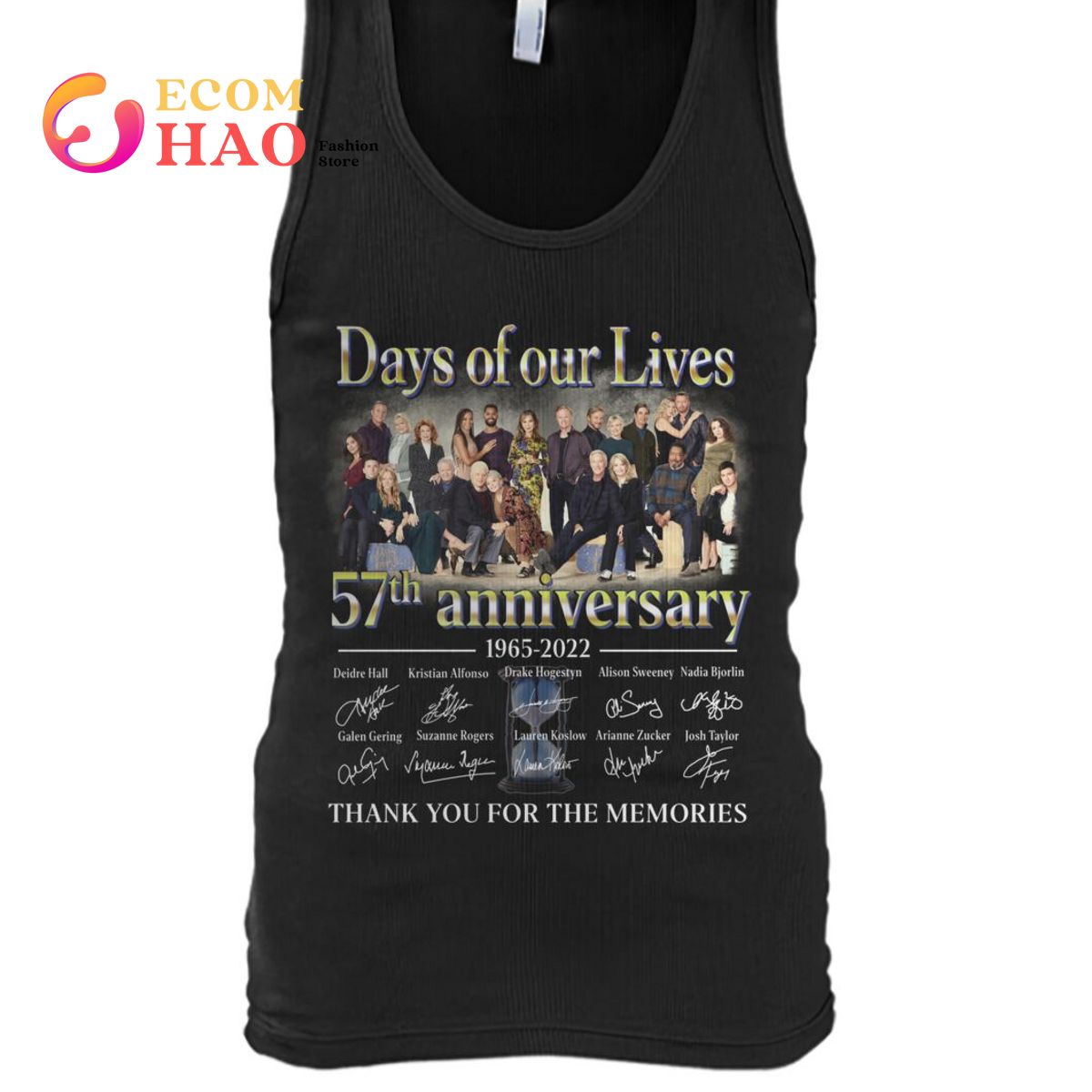 Day Of our Lives 57th Anniversary 1965-2022 Thank You For The Memories T-Shirt