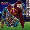 Canberra Raiders Halloween Is Coming 3D Hoodie