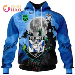 Canterbury-Bankstown Bulldogs Halloween Is Coming 3D Hoodie Canterbury-Bankstown Bulldogs Halloween Is Coming 3D Hoodie