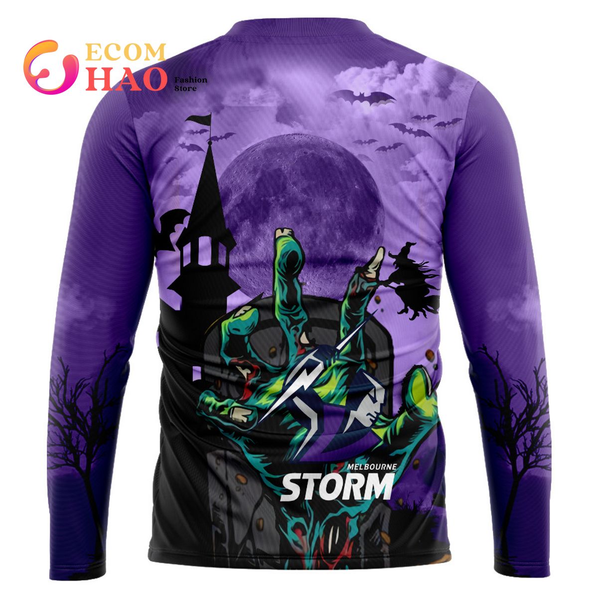 Melbourne Storm Halloween Is Coming 3D Hoodie