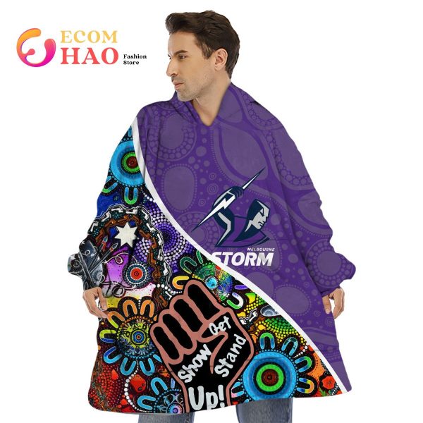 Melbourne Storm Personalized Indigenous Naidoc 3D Hoodie