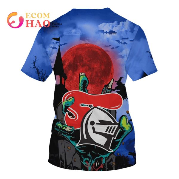 Newcastle Knights Halloween Is Coming 3D Hoodie