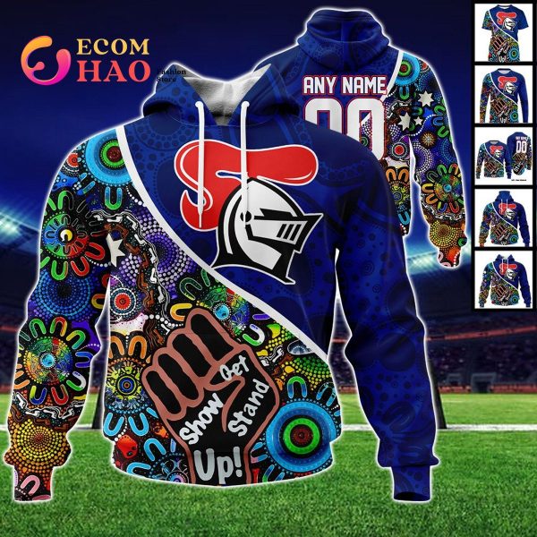 Newcastle Knights Personalized Indigenous Naidoc 3D Hoodie