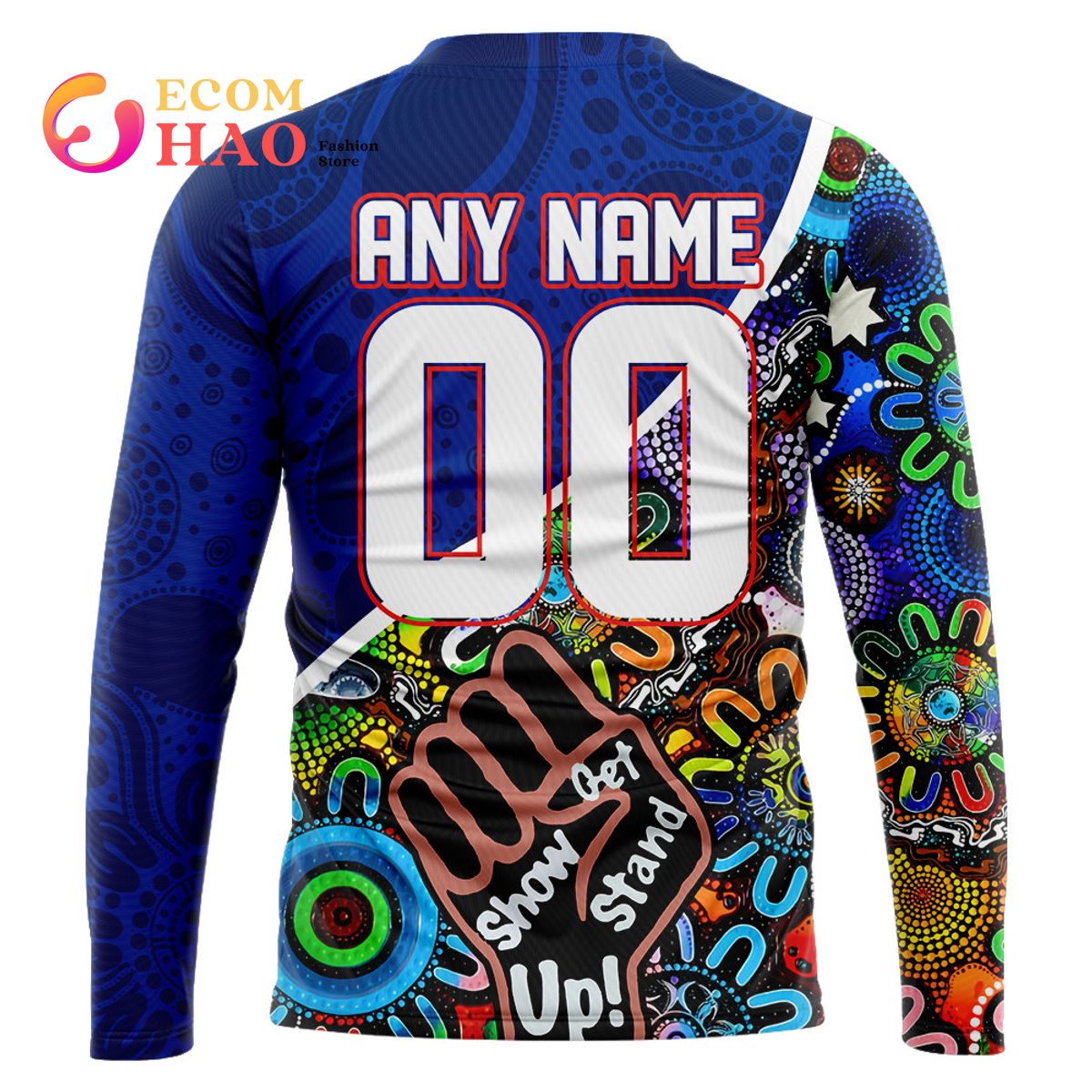 Newcastle Knights Personalized Indigenous Naidoc 3D Hoodie