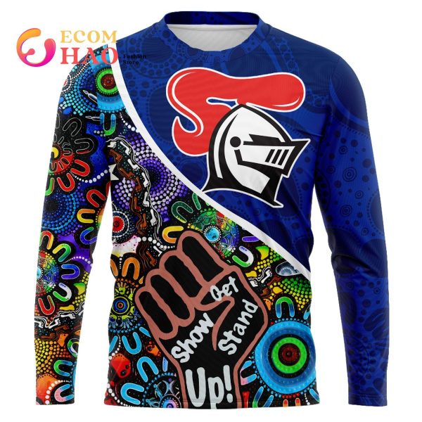 Newcastle Knights Personalized Indigenous Naidoc 3D Hoodie
