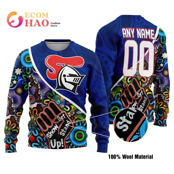 Newcastle Knights Personalized Indigenous Naidoc 3D Hoodie