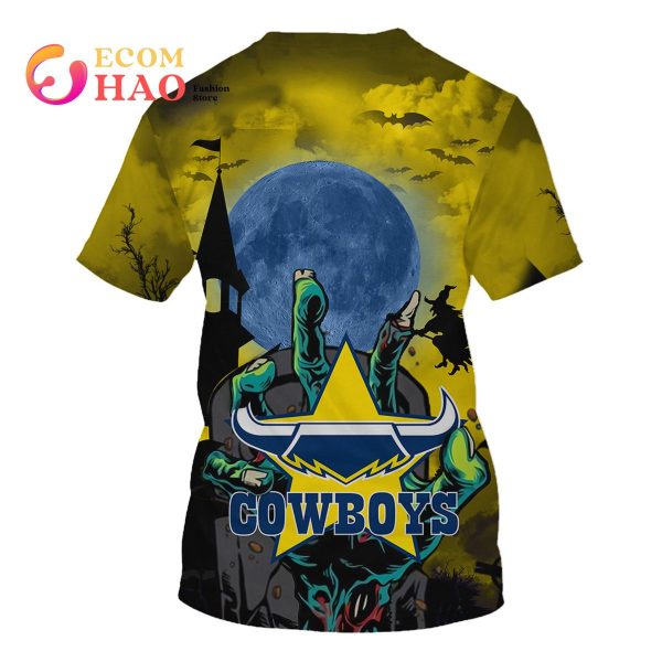 North Queensland Cowboys Halloween Is Coming 3D Hoodie