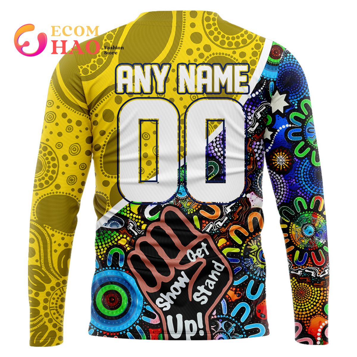 North Queensland Cowboys Personalized Indigenous Naidoc 3D Hoodie