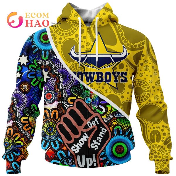 North Queensland Cowboys Personalized Indigenous Naidoc 3D Hoodie