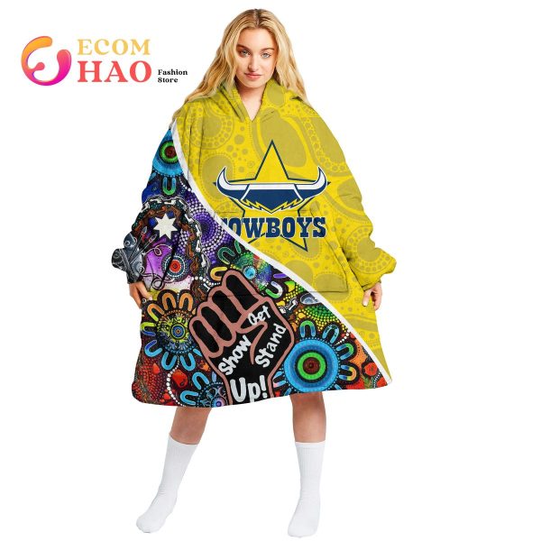 North Queensland Cowboys Personalized Indigenous Naidoc 3D Hoodie