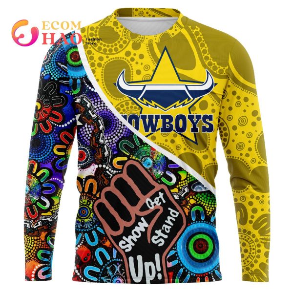 North Queensland Cowboys Personalized Indigenous Naidoc 3D Hoodie