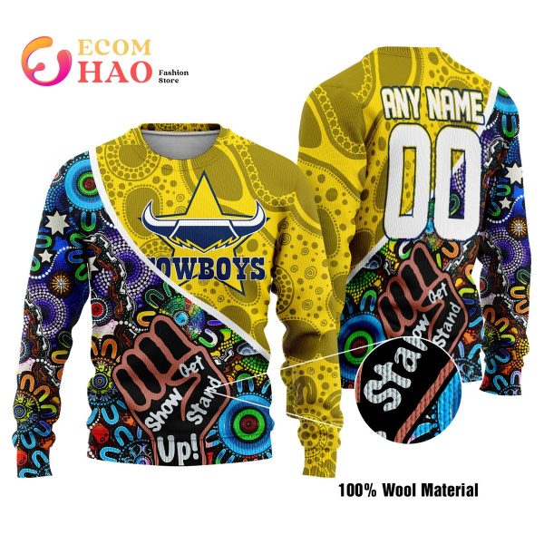 North Queensland Cowboys Personalized Indigenous Naidoc 3D Hoodie