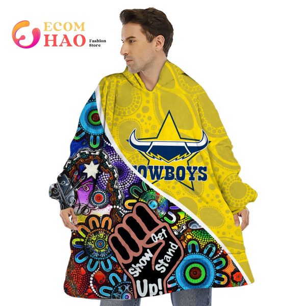North Queensland Cowboys Personalized Indigenous Naidoc 3D Hoodie