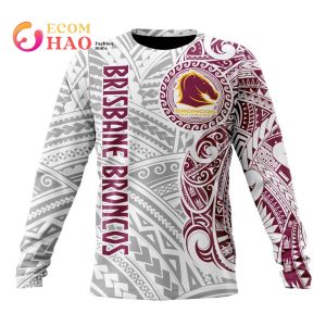 NRL Brisbane Broncos  Specialized Design Wih Classic Style 3D Hoodie