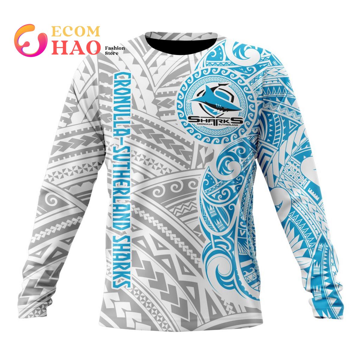 NRL Cronulla-Sutherland Sharks Specialized Design Wih Classic Style 3D Hoodie