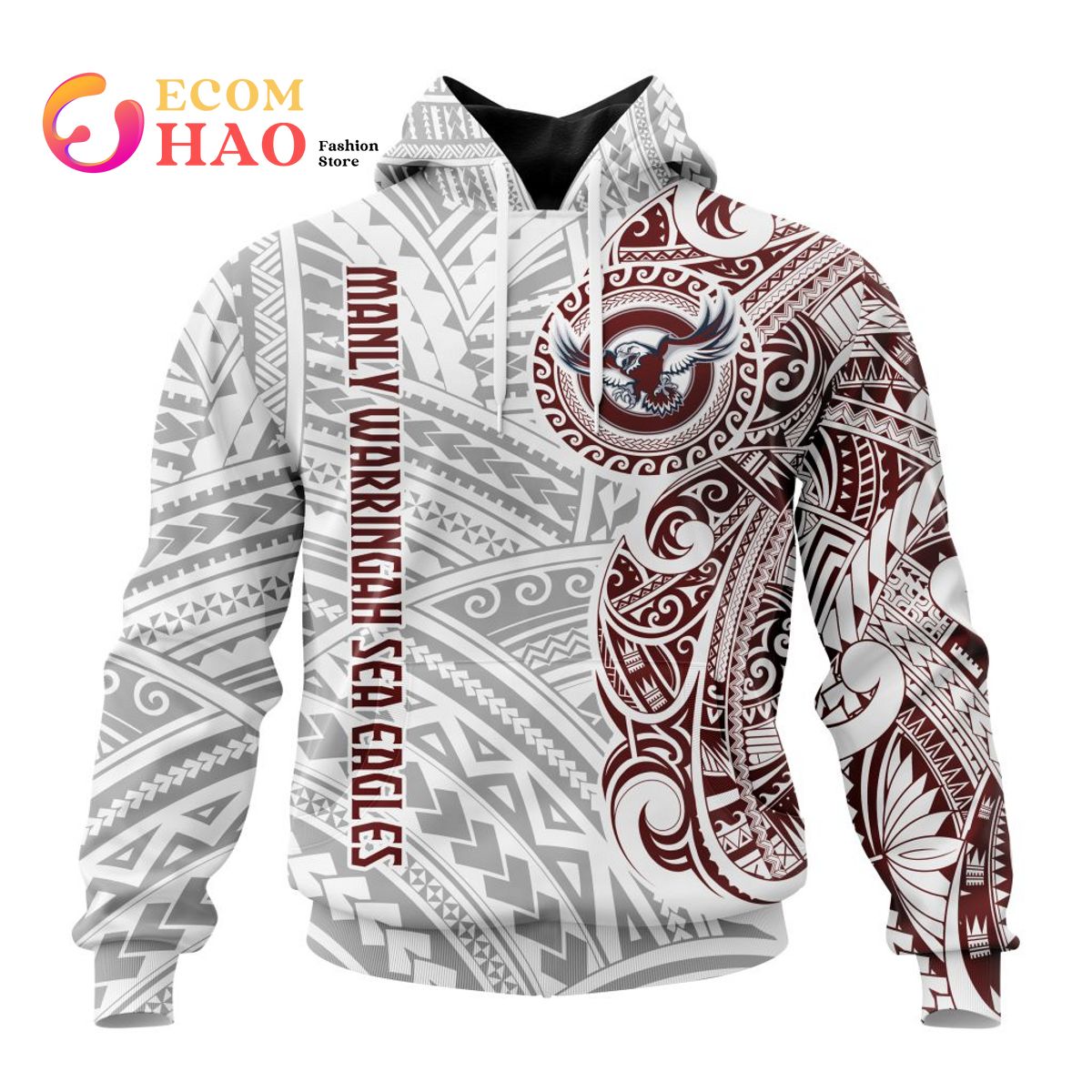 NRL Manly Warringah Sea Eagles Specialized Design Wih Classic Style 3D Hoodie