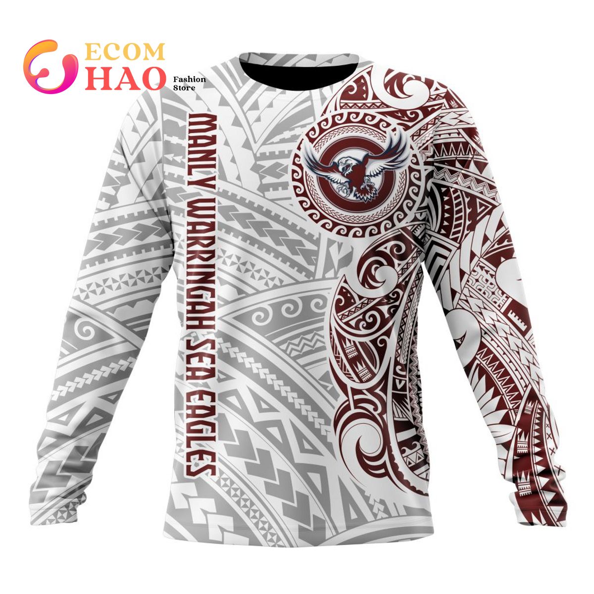 NRL Manly Warringah Sea Eagles Specialized Design Wih Classic Style 3D Hoodie