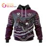 NRL Manly Warringah Sea Eagles Specialized Design Wih Classic Style 3D Hoodie