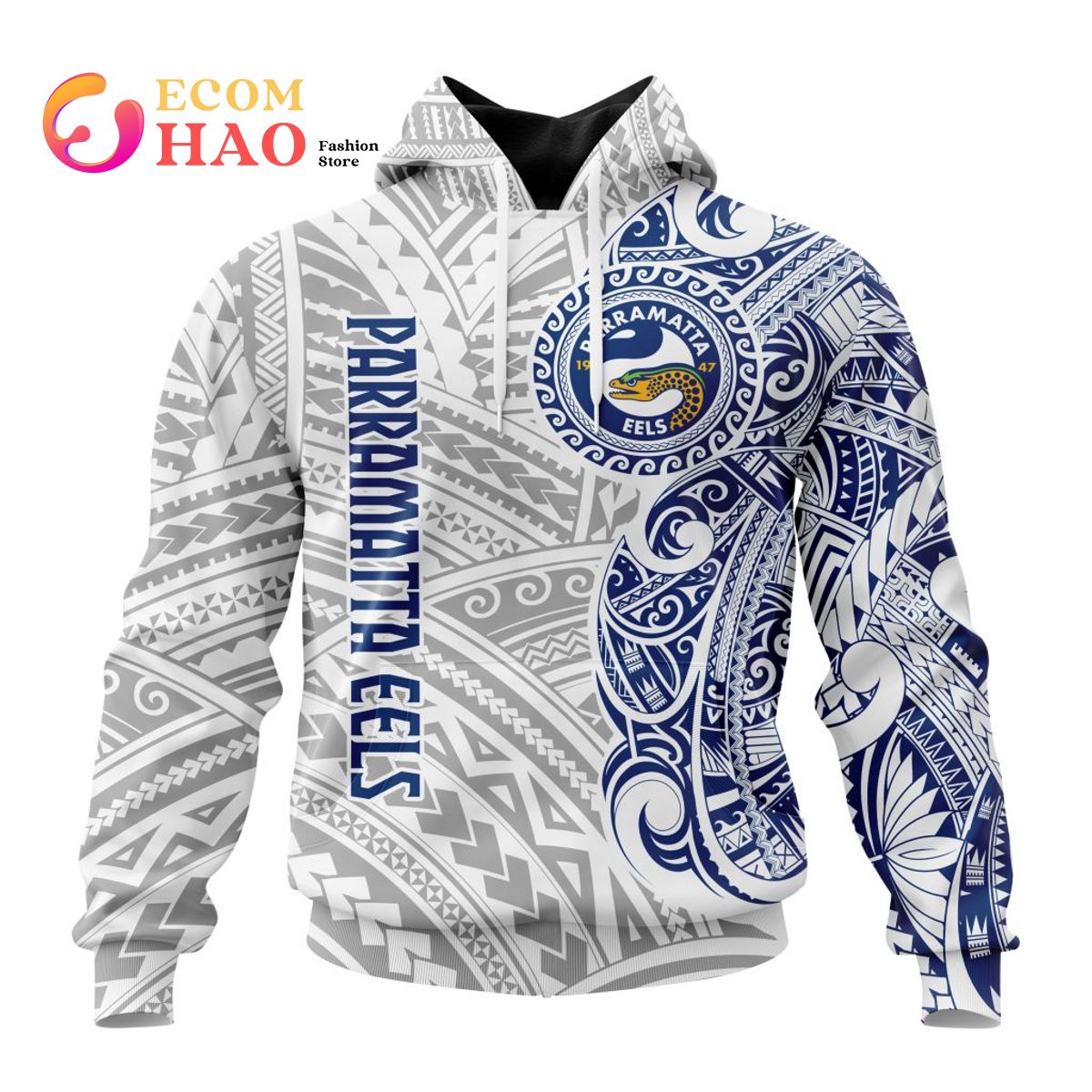 NRL Parramatta Eels Specialized Design Wih Classic Style 3D Hoodie