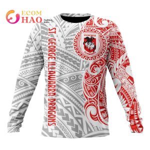 NRL St. George Illawarra Dragons Specialized Design Wih Classic Style 3D Hoodie