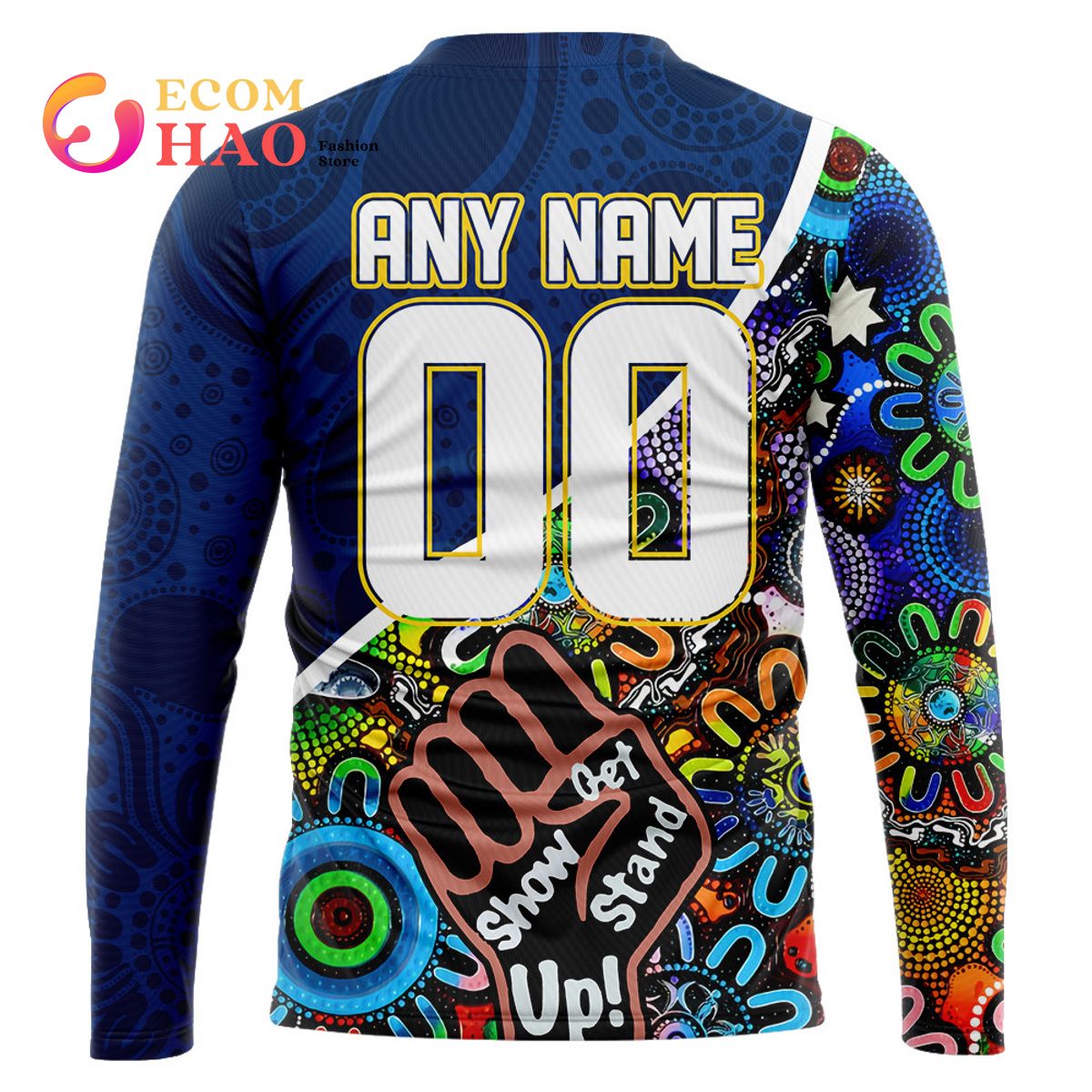 Parramatta Eels Personalized Indigenous Naidoc 3D Hoodie