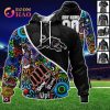 Penrith Panthers Halloween Is Coming 3D Hoodie Penrith Panthers Halloween Is Coming 3D Hoodie