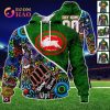 St. George Illawarra Dragons Halloween Is Coming 3D Hoodie