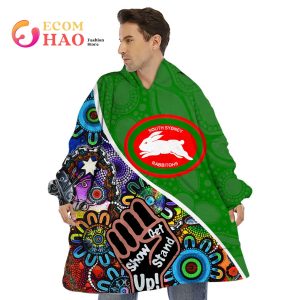 South Sydney Rabbitohs Personalized Indigenous Naidoc 3D Hoodie