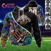 Wests Tigers Halloween Is Coming 3D Hoodie Wests Tigers Halloween Is Coming 3D Hoodie
