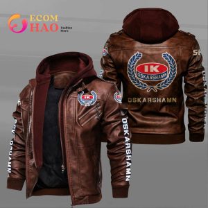SHL IK Oskarshamn Leather Jacket