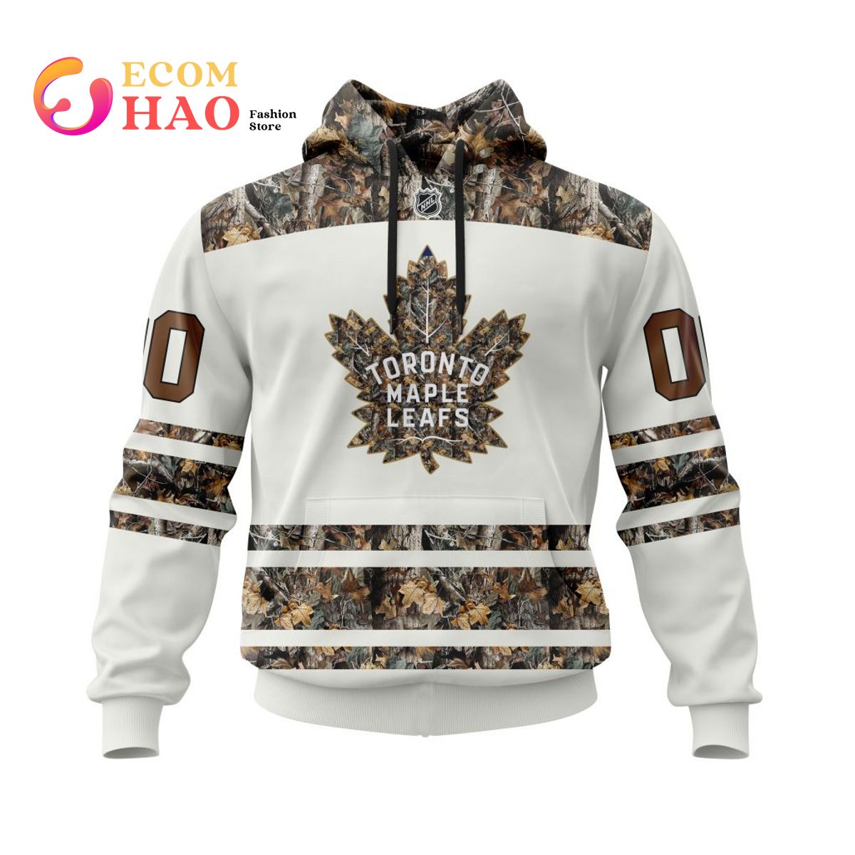 NHL Toronto Maple Leafs Camping And Hunting Event Specialized Design 3D Hoodie