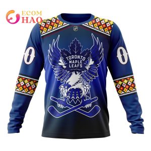 NHL Toronto Maple Leafs Celebrate Indigenous Culture With Specialized WASAC Night 3D Hoodie