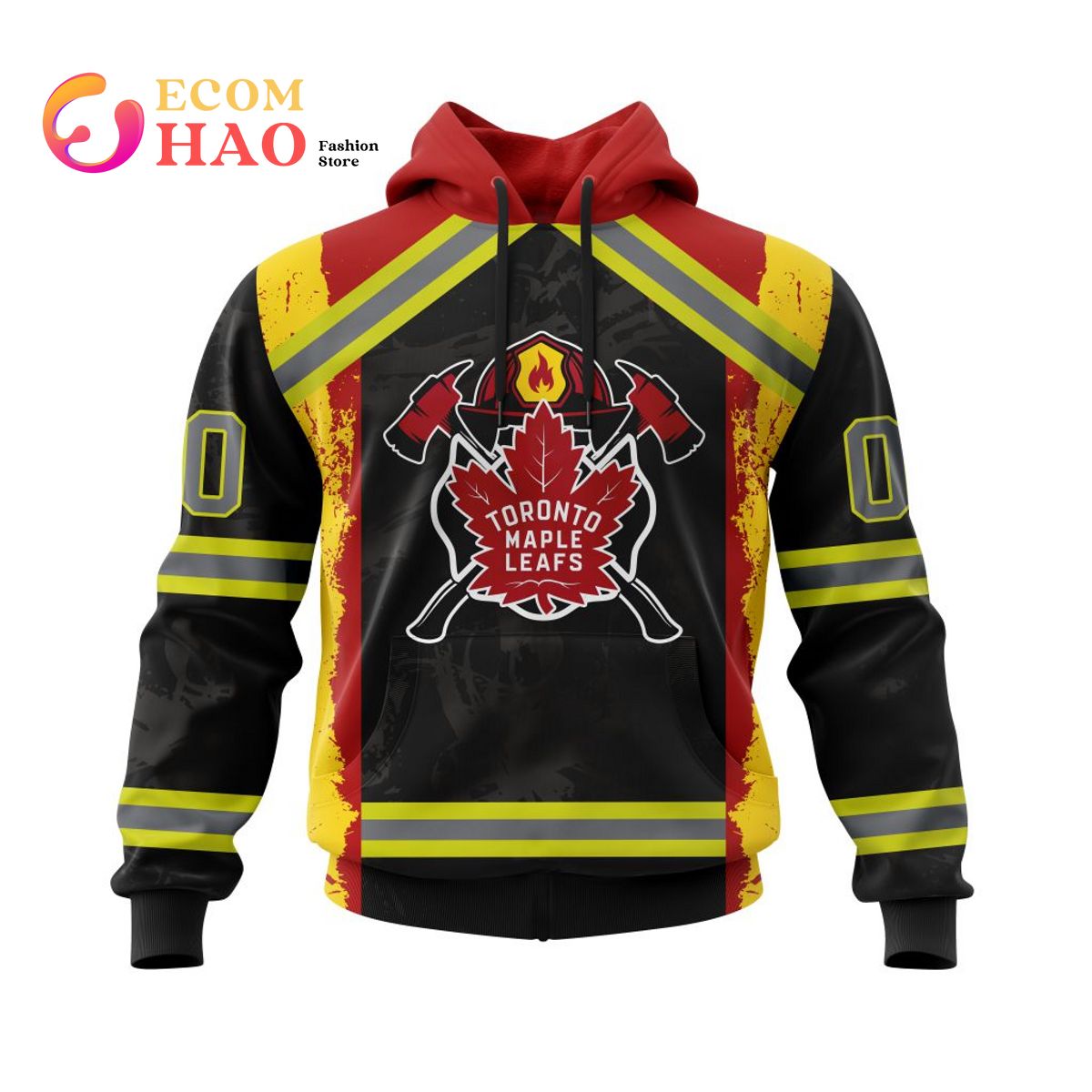 NHL Toronto Maple Leafs Honnor Firefighter 3D Hoodie