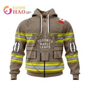 NHL Toronto Maple Leafs Honorr Firefighter As Hero Of The Game 3D Hoodie