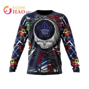 NHL Toronto Maple Leafs Mix Grateful Dead Personalized Specialized Concepts Kits 3D Hoodie