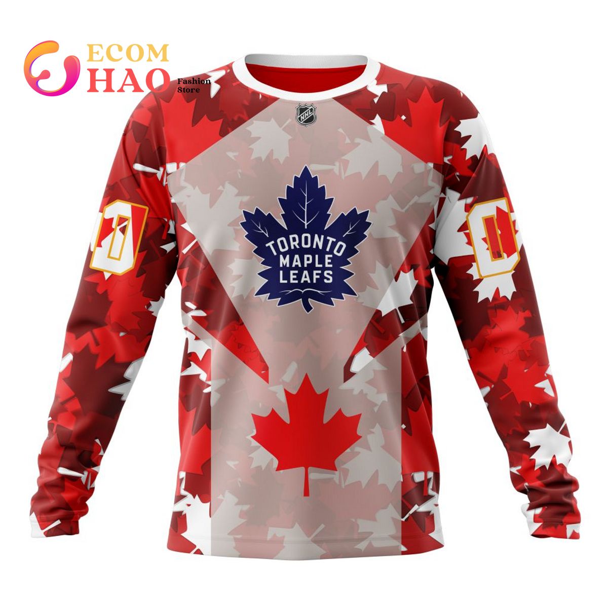 NHL Toronto Maple Leafs Special Concept For Canada Day 3D Hoodie