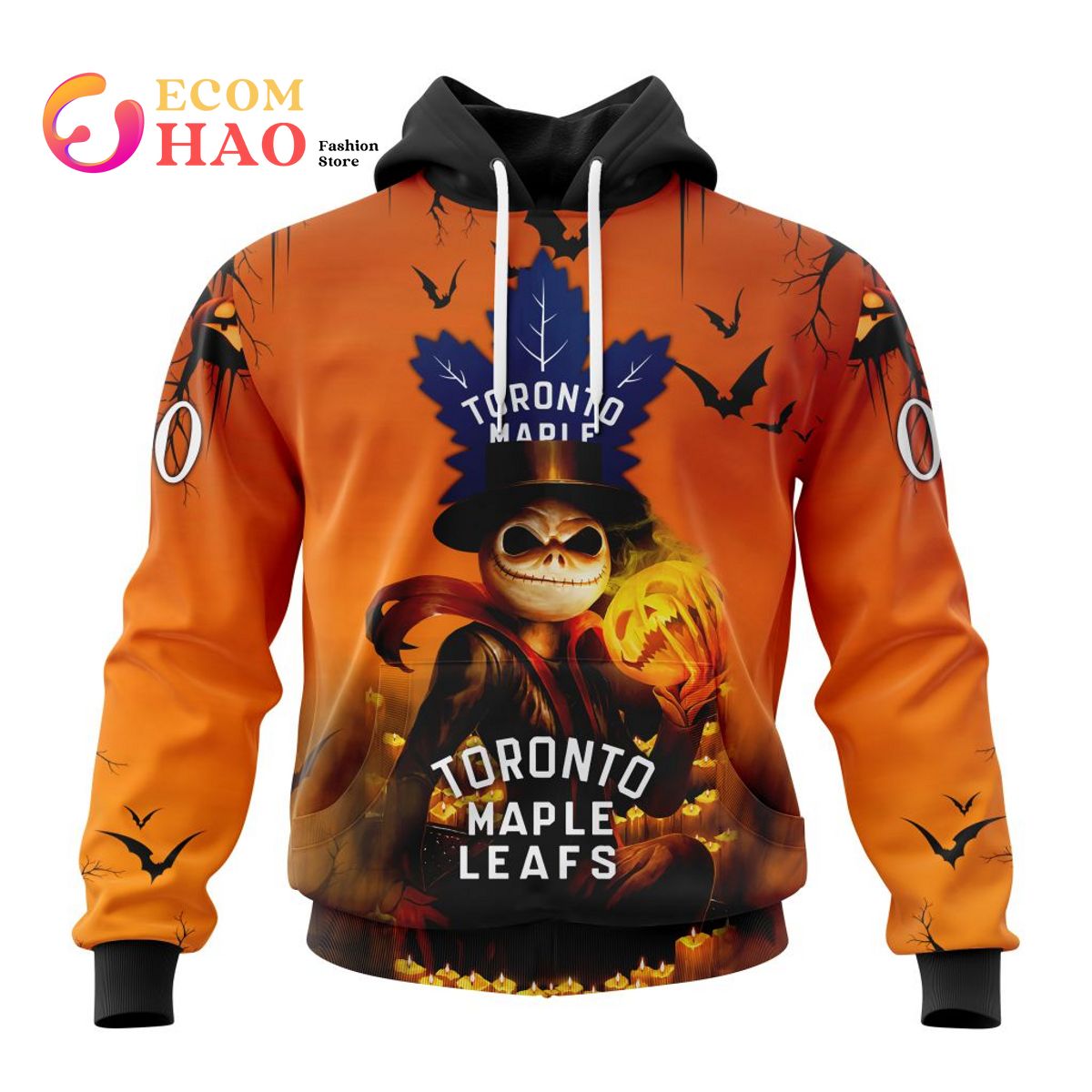 NHL Toronto Maple Leafs Special Halloween Concepts 3D Hoodie