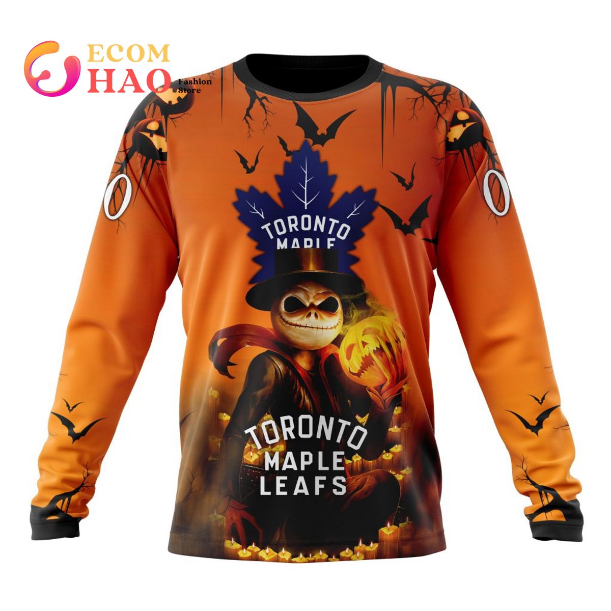 NHL Toronto Maple Leafs Special Halloween Concepts 3D Hoodie