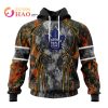 NHL Toronto Maple Leafs Specialized Design Wih Camo Team Color And Military Force Logo 3D Hoodie NHL Toronto Maple Leafs Specialized Design Wih Camo Team Color And Military Force Logo 3D Hoodie