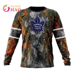 NHL Toronto Maple Leafs Specialized Design Wih Camo Concepts For Hungting In Forest 3D Hoodie