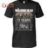 Iron Maiden 47 Years 1975-2022 Thank You For The Memories T-Shirt