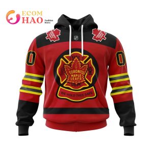 NHL Toronto Maple Leafs Specialized Honorr Firefighter As Hero Of The Game 3D Hoodie