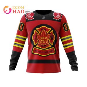 NHL Toronto Maple Leafs Specialized Honorr Firefighter As Hero Of The Game 3D Hoodie