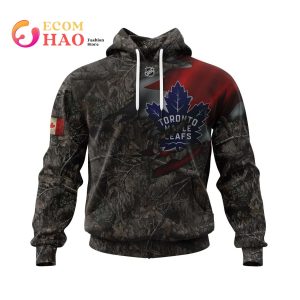 NHL Toronto Maple Leafs Specialized Hunting Camo Realtree 3D Hoodie