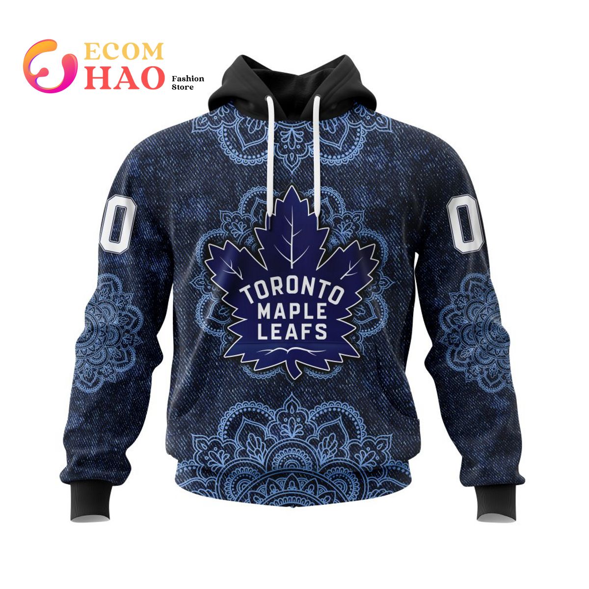 NHL Toronto Maple Leafs Specialized Mandala Style 3D Hoodie